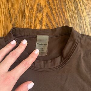 Sunday Best Chocolate Brown Tee